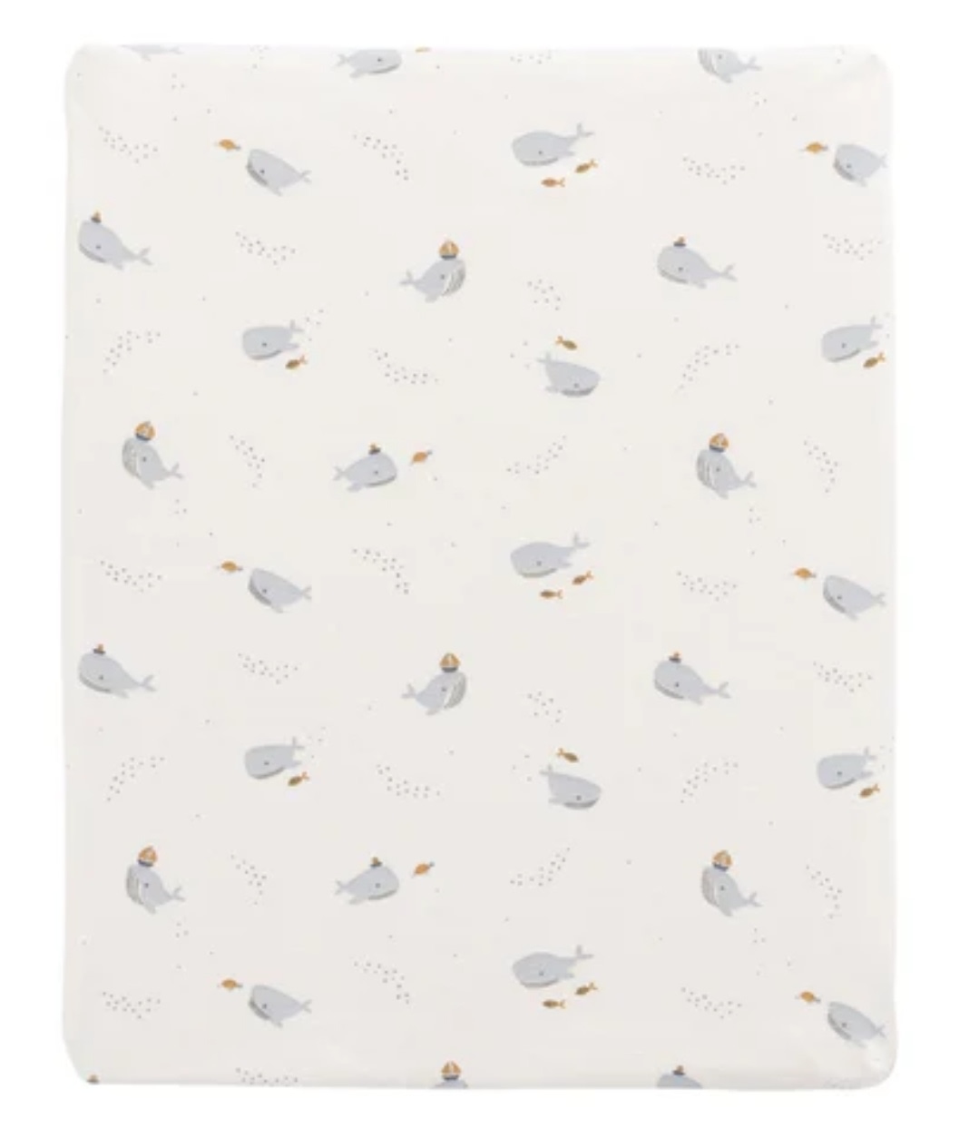 Organic Cotton Cot Sheet - Whales – Jamie Kay USA