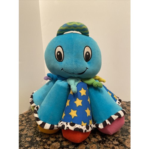 Lamaze Octotunes Musical Octopus Plush Developmental Blue Baby Toy 12" Toddler