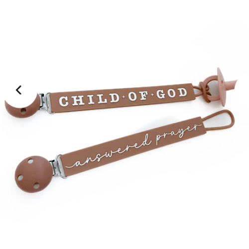 Silicone Pacifier Clip – OUR HOUSE ABOVE