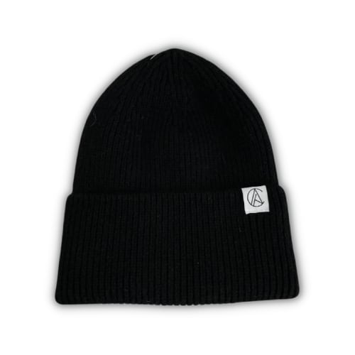 Satin Lined Flat Knit Beanie