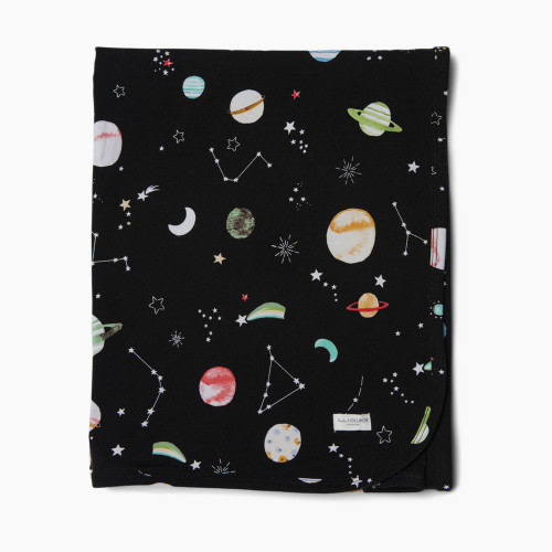 Loulou Lollipop Knit Swaddle (Tencel) - Planets