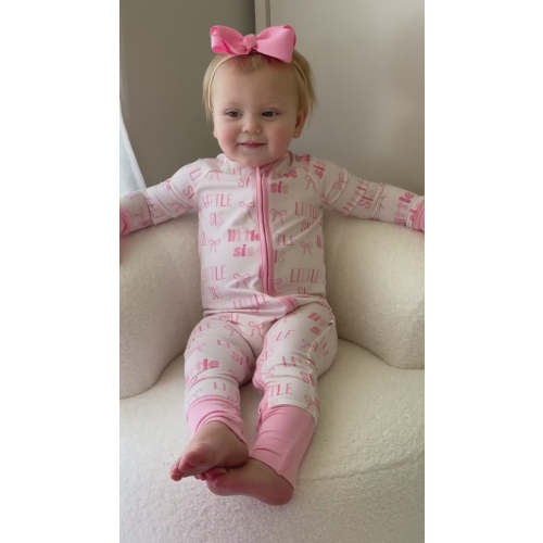 Convertible Zip Romper | Little Sis