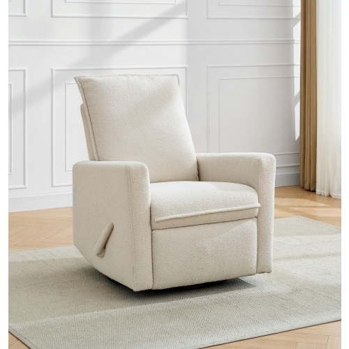 Concord Baby Boucle Swivel Glider Recliner