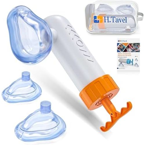 Anti Choking Device, Portable Airway Suction Device for Kids and Adults, Choking Rescue Device, Choking First Aid Device for Home & Travel