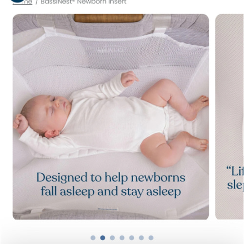 HALO BassiNest Newborn Insert | HALO