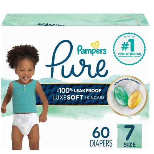 Pampers Pure Protection Diapers Pack Size 7