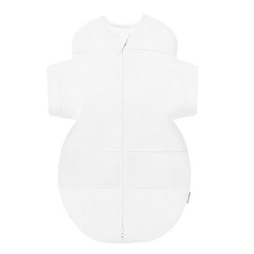 Happiest Baby Snoo Sack Swaddle Wrap - White With Black Planets Stars On Wings - L