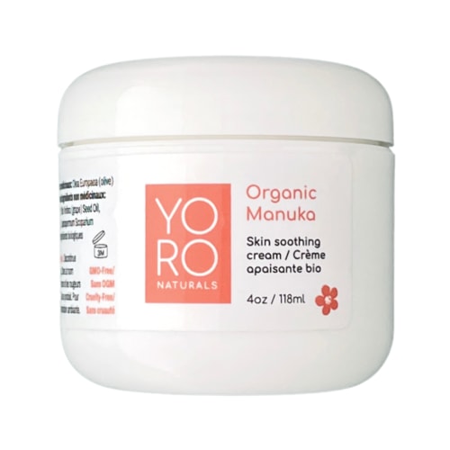Organic Manuka Skin Soothing Cream Original by YoRo Naturals - 4 oz.