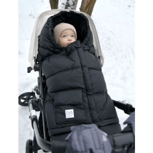Blanket 212 Evolution Footmuff - Black Plush