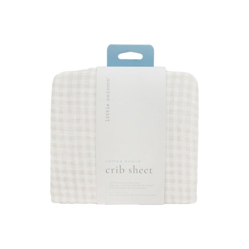 Cotton Muslin Crib Sheet