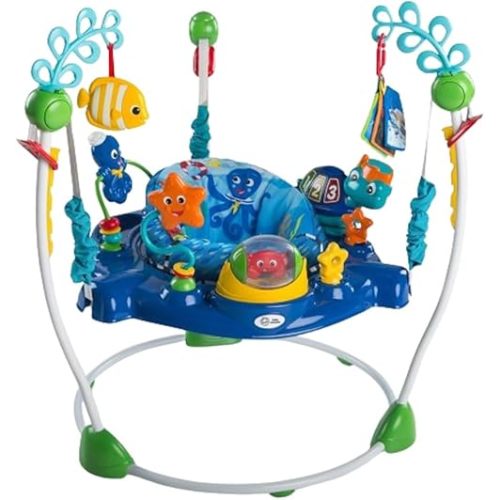 Baby Einstein Neptune's Ocean Discovery Activity Jumper, Ages 6 months +, Max weight 25 lbs., Unisex