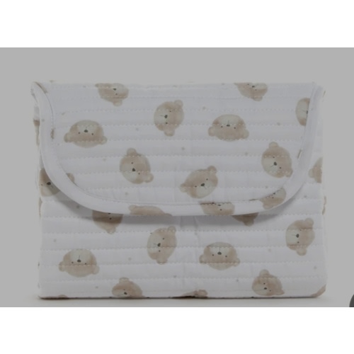 Changing Pad - Quilted Changing Mat - Teddy Bear