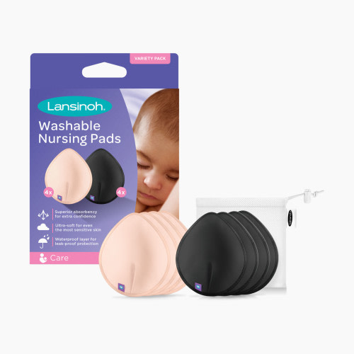 Lansinoh Washable Nursing Pads (10 Count)
