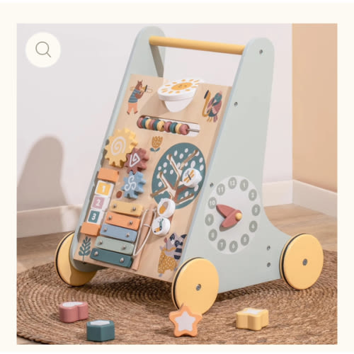 ROBUD Wooden Baby Push Walker - Forest Vitality