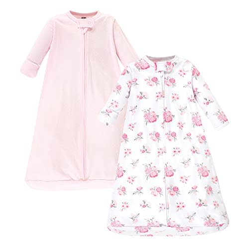 Hudson Baby BabyCotton Long-Sleeve Wearable Sleeping Bag, Sack, Blanket