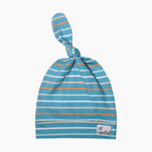 Copper Pearl Top Knot Hat - Milo