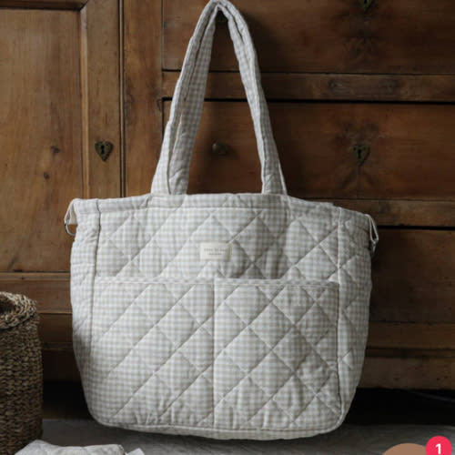 Quilted Diaper Bag