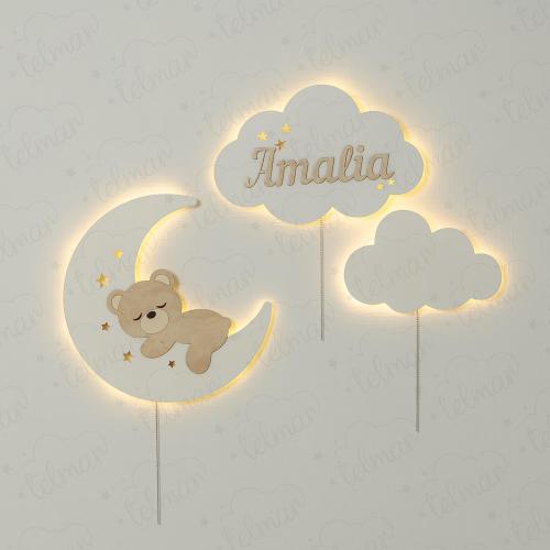 Bear Moon Night Light