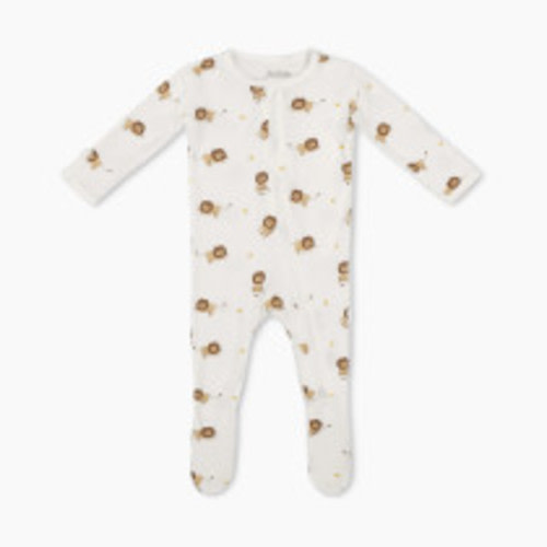 Bamboo Little Bamboo Footie - Lion, 3-6 M