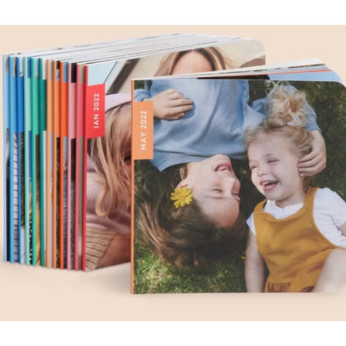A Year of Monthly Picture Chatbooks