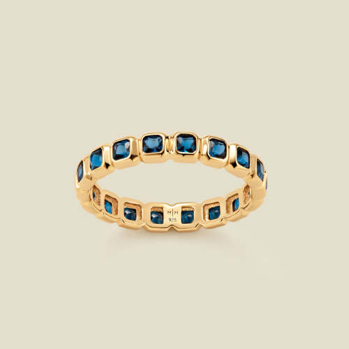 September Birthstone Eternity Ring