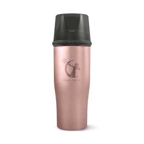 Ceres Chill Demigoddess Mini Breast Milk Chiller Container Stainless Steel Made You Blush Rose Gold 16 oz. 1 ct