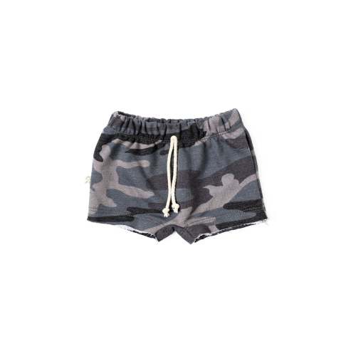 boy shorts - black camo