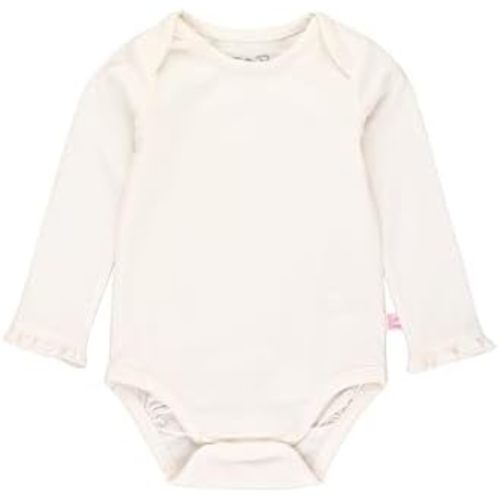 RuffleButts Baby/Toddler Girls Knit Long Sleeve Ruffle Layering Bodysuit with Snaps