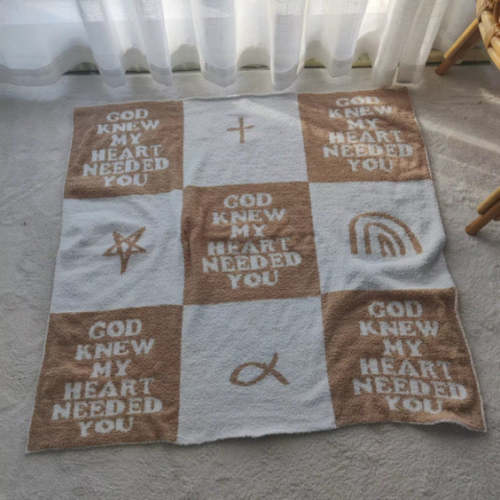 God Knew My Heart Needed You Plush Blanket – AmorClothingCo.