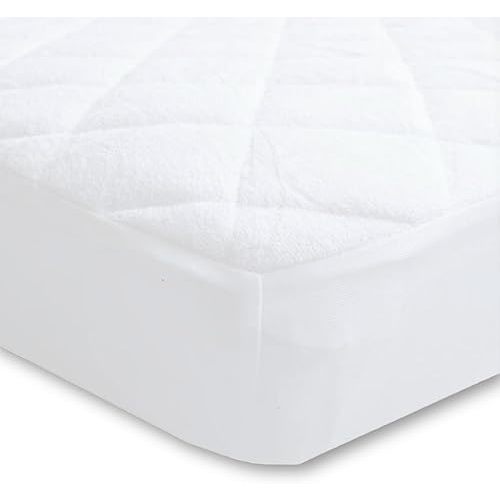 Waterproof Pack n Play Mattress Protector - Playard Mattress Cover - Breathable, Soft, Washable, and Noiseless - Compatible with All 39” x 27” Playard Crib Mattresses