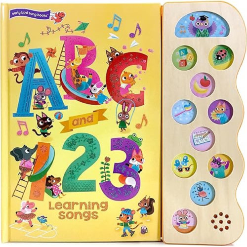 ABC & 123 Learning Songs: Interactive Children's Sound Book