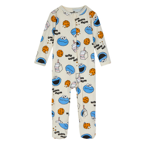 Character Baby Two-Way Zip Front Footed Sleep N Play Pajamas, Sizes Newborn-6/9 Months