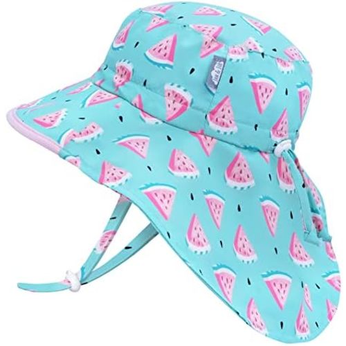 JAN & JUL Summer Adventure Wide Brim 50+ UPF Quick-Dry Sun-Hats for Kids