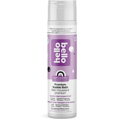 Hello Bello Baby Bubble Bath, Soothing Formula, Dermatologist Tested, Hypoallergenic, Lavender Fragrance, 296ml