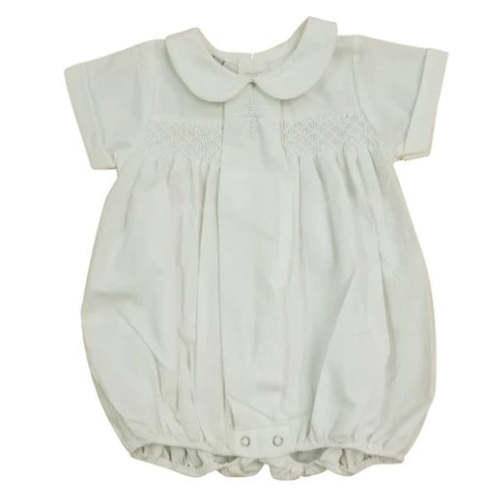 Embroidered Cross Boy Bubble
