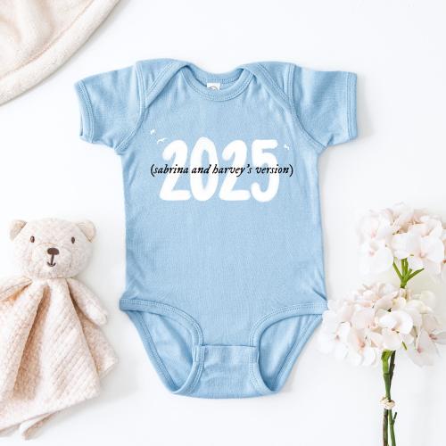 Custom Baby Announcement Bodysuit: Taylor Fan Pregnancy Reveal