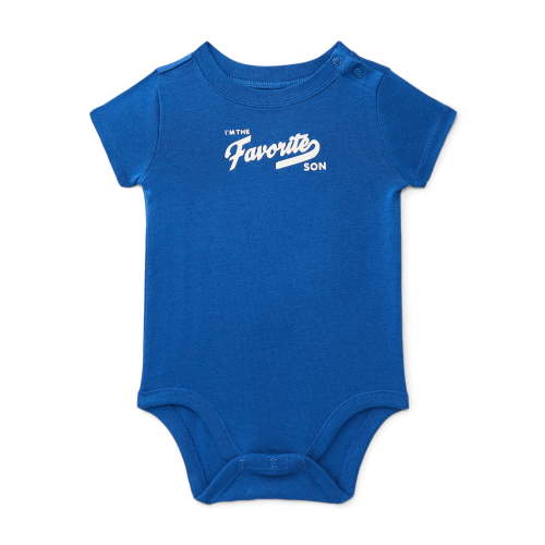 Wonder Nation Baby Boys Graphic Print Bodysuit with Short Sleeves, Sizes 0M-24M