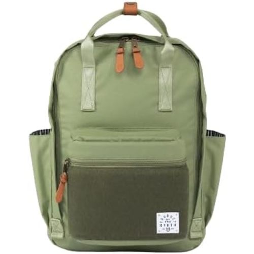Elkin Sustainable Diaper Bag Backpack - Sage