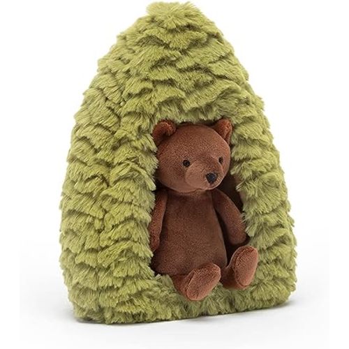 Jellycat Forest Fauna Bear Stuffed Animal, 7.5 inches - Teddy Bear Plush Toy - Classic Children's Gift