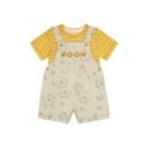 Winnie The Pooh Baby Boy Shortall Set, Sizes 0/3 Months-24 Months