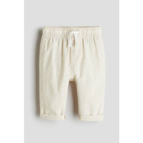 LINEN-BLEND JOGGERS