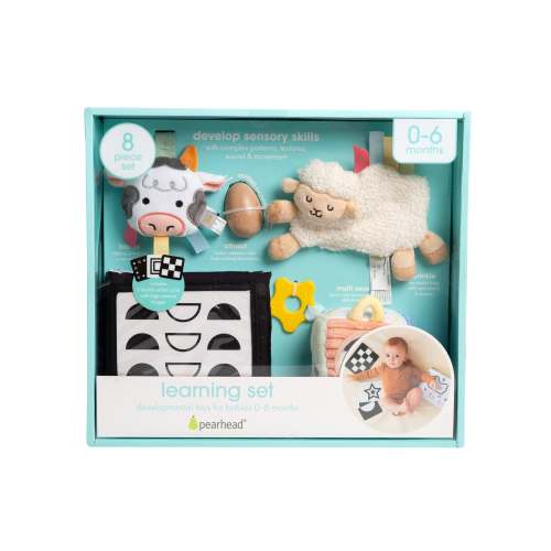 Pearhead Montessori Baby Learning Kit (0-6 Months)