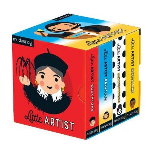 Little Artist Board Book Set - by Mudpuppy & Emily Kleinman (Hardcover)