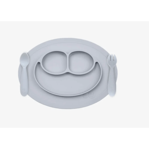 Ezpz Mini Feeding Set (Pewter)