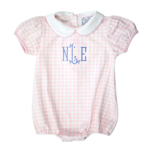 The Bella Bean | Summer Gingham Baby Bubble