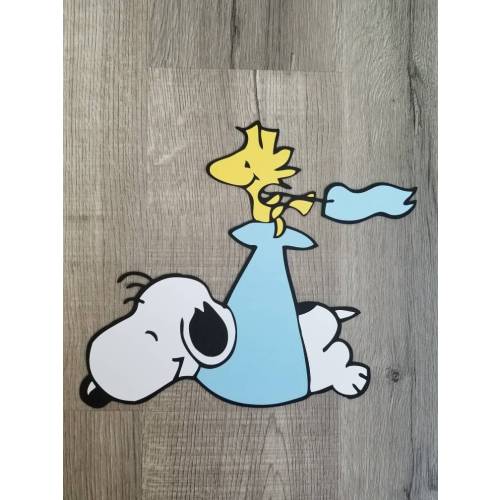 Baby decorations, Baby Shower, diecut door decoration cardstock 11.3" 1-SIDED NOT a Backdrop size