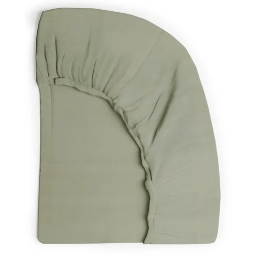 Organic Breathable Muslin Crib Sheets - Forest Canopy