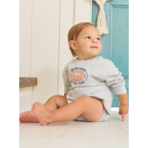 Newcomer Bubble Sweatshirt in Gray | Tullabee