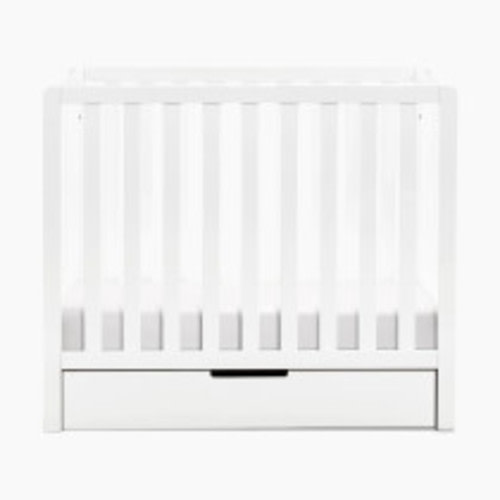 Carter's by daVinci Colby 4-in-1 Convertible Mini Crib with Trundle - White