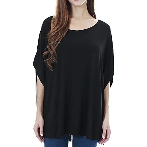 Smallshow Women's Nursing Top Maternity Poncho for Breastfeeding